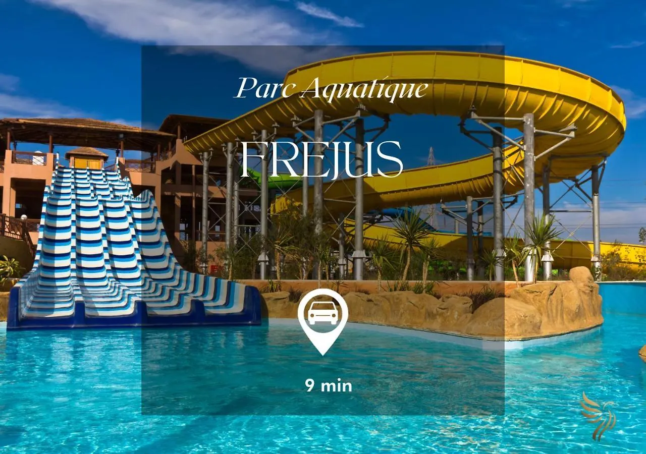 T2 Appart Echap'Belle Mousquetaire - Terrasse Clim Wifi - 100M De La Plage - Capitalchic Services Fréjus 0*,  Frankrike