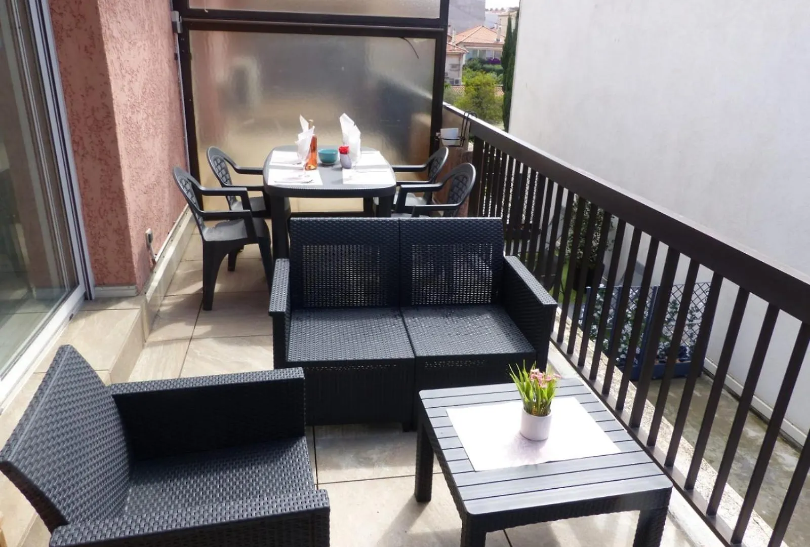T2 Appart Echap'Belle Mousquetaire - Terrasse Clim Wifi - 100M De La Plage - Capitalchic Services Frejus